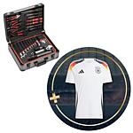Pack promotionnel Gedore red Jeu d'outils Allround, 138 pièces + maillot original DFB - domicile 2024 adidas, homme