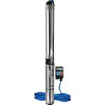 Deep well pumps QPGo 4", with oil-cooled motor, type DRP Plus with dry-running protection