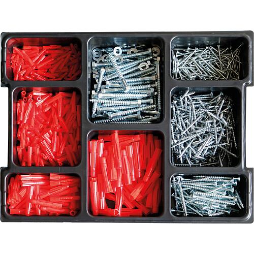 L-BOXX® 102, All-purpose dowel TRI incl. screws and washers, 920 pieces