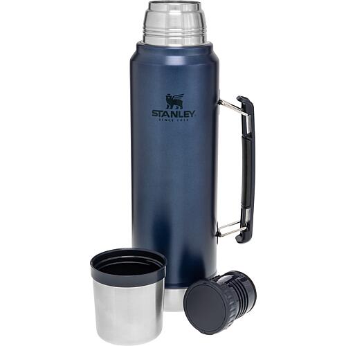 Stanley Classic vacuum flask, 1.0 l, midnight blue, 668303