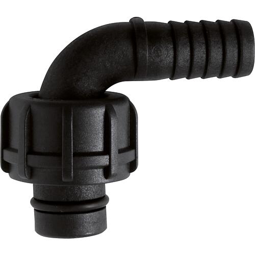 Hose connection, curved 90° Standard 2