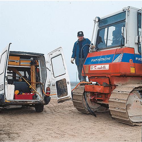 Kit de pompes vide-fût électrique, Kit de batteries 3000 Anwendung 1