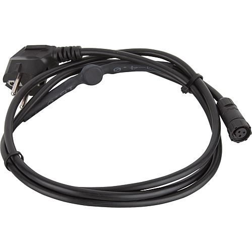 Connection cable for heat tapes