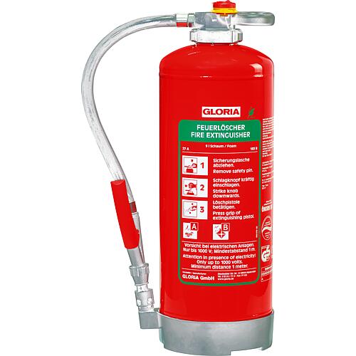 Foam extinguisher Gloria SB 9 PRO fluorine-free