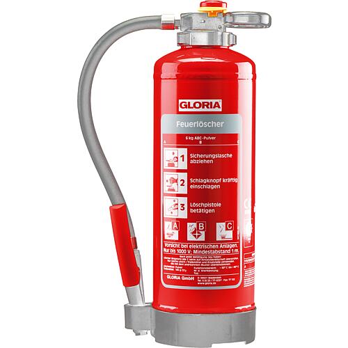 Powder extinguisher Gloria P6PRO