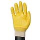 Work gloves yellow, cotton inner jersey, size: XL 1 pair