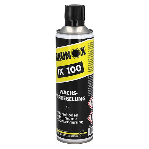 Corrosion protection & wax sealant BRUNOX IX 100, 500ml spray can