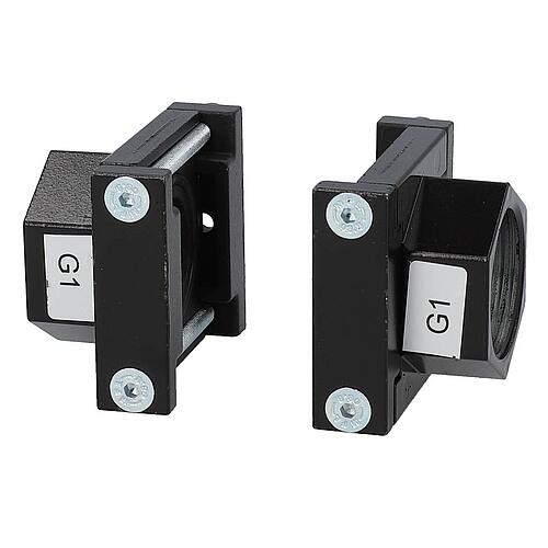 Connection plate set G1 variobloc, from 3/4" to 1" 2 off