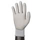 Work gloves for assembly, nylon grey, size XL