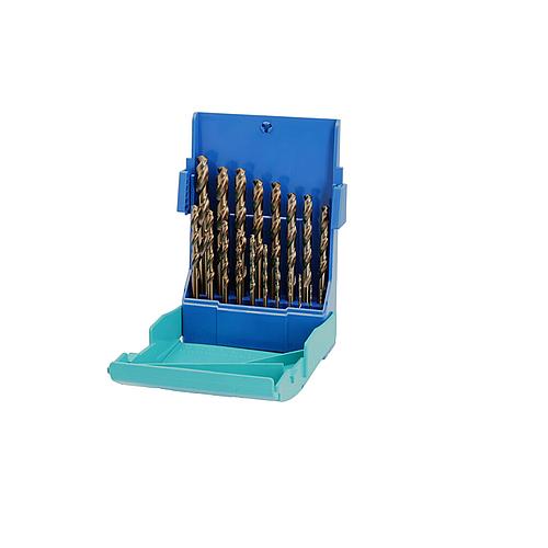 HSS steel drill set HELLER 19 pieces