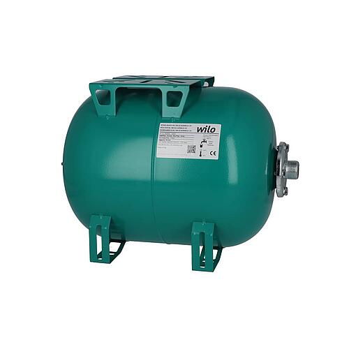 Membrane expansion tank Wilo 20L, horizontal, colour: green