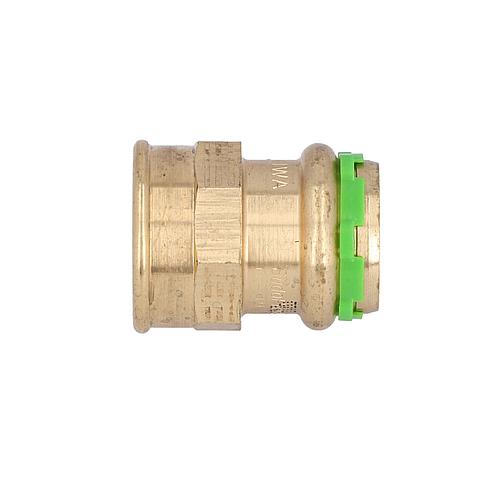 Raccord a sertir en bronze Contour V, manchon de transition fem 22x3/4  P 4270 G