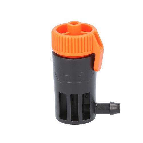 Hose holder with ground spike for DN8(1/4") drip hose, PU 40 pcs.