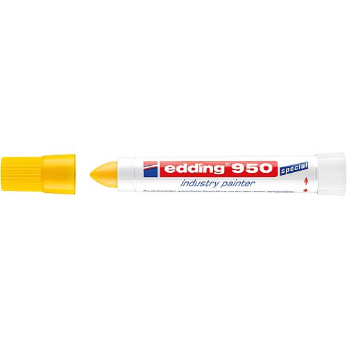 Marqueur industriel Edding 950 jaune