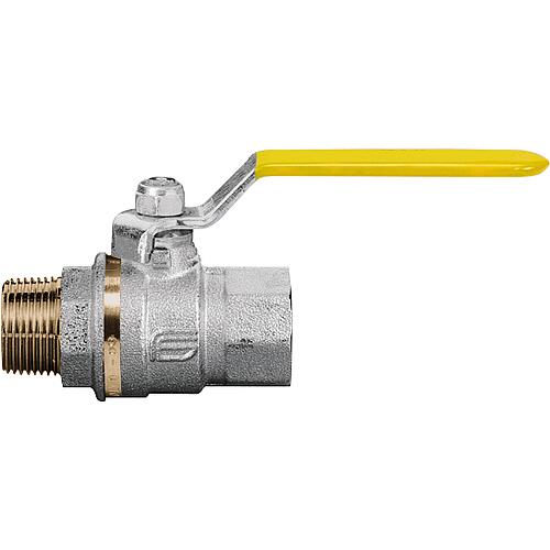 Gas ball valve ATHENA, ET x IT with steel hand lever