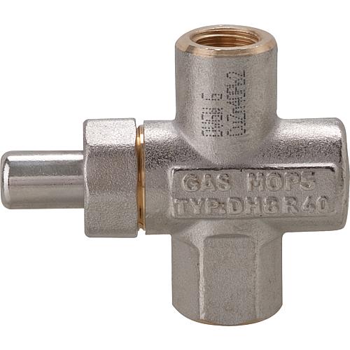 Pressure gauge pushbutton valve Standard 1