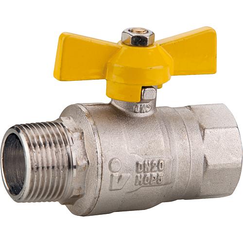 Gas ball valve, ET x IT Standard 1