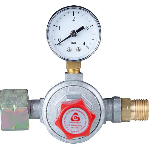 Small pressure reducer - 0.5 to 4 bar for 5/11/33 kg bottles