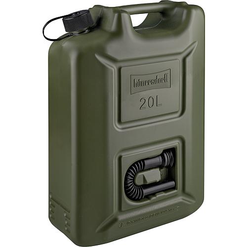 Fuel canister Profi-Explo Plastic 20l, olive 802100