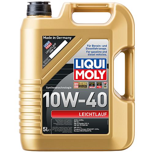 Motor oil LIQUI MOLY low-viscosity SAE 10W-40 contents 5000ml