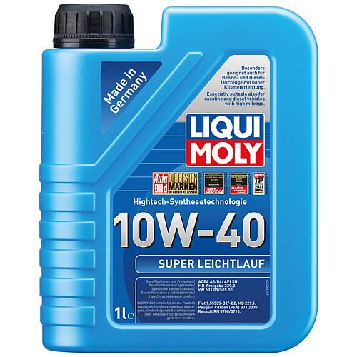 Huile de moteur LIQUI MOLY Super 10W-40, bidon 1 litre