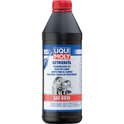 Huile de transmission LIQUI MOLY (GL4) SAE 80W, bouteille 1l