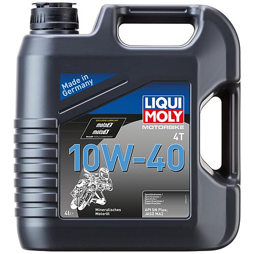 Engine oil motorbike LIQUI MOLY Motorbike 4T 10W-40, 4l canister