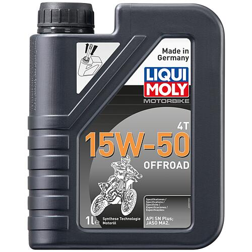 Motorbike engine oil 4T 15W-50 Offroad Standard 1