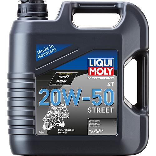 Engine oil (motorbike) LIQUI MOLY Motorbike 4T 20W-50 Street, 4 l canister