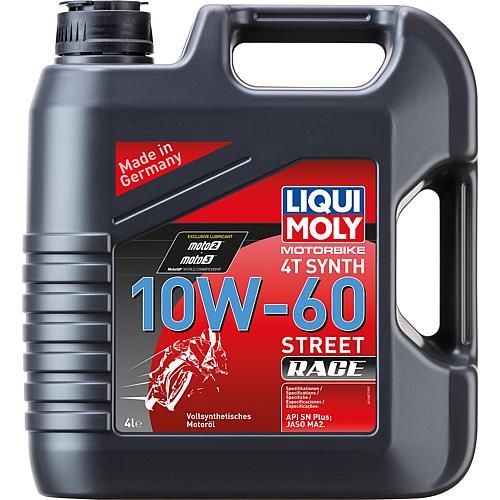 huile moteur moto LIQUI MOLY moto 4T synth 10W-60 bidon 4l