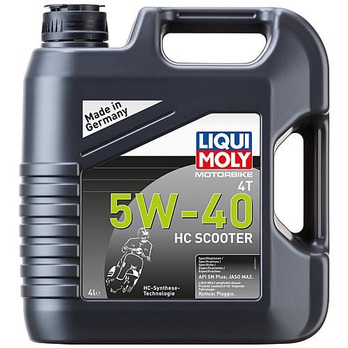 Engine oil (motorbike) LIQUI MOLY Motorbike 4T 5W-40 HC Scooter, 4 l canister