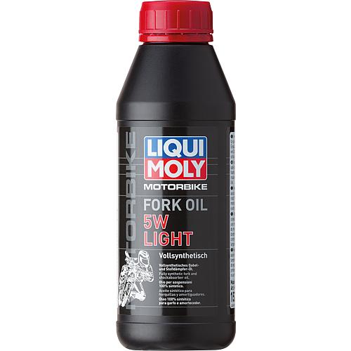 huile fourche moto LIQUI MOLY moto fork oil 10W medium flacon 500ml