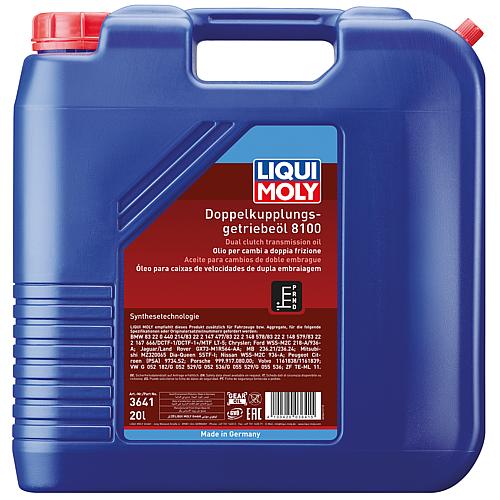 huile accouplement moteur LIQUI MOLY 8100 bison 20l