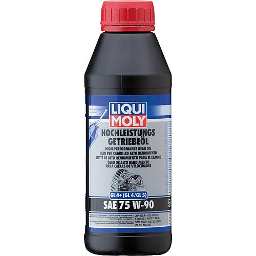 huilem oteur hauteperformance LIQUI MOLY (GL4+) SAE 75W-90 flacon 500ml