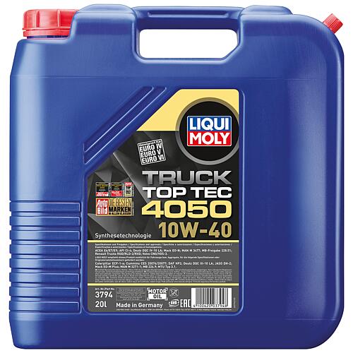 Motor oil (commercial vehicle) LIQUI MOLY Top Tec Truck 4050 10W-40 Standard 1