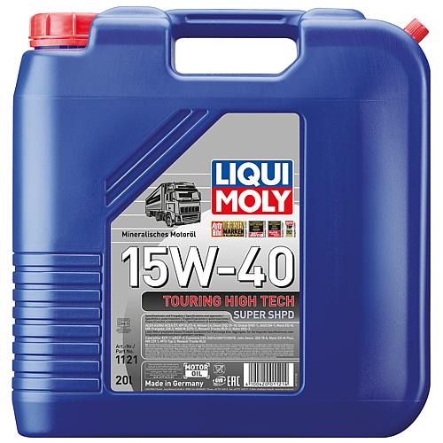 Engine oil (commercial vehicle) LIQUI MOLY Touring High Tech Super SHPD 15W-40, 20l canister