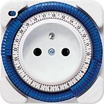 Plug-in timer Theben Timer 26, analogue, white