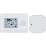 Wireless room thermostat Digital Silver type TA/RF S