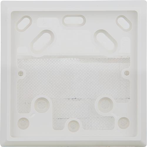 Adapter plate for room thermostats RAM 701 - RAM 708 Anwendung 1