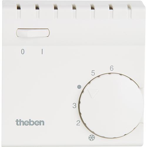 Theben room thermostat RAM 705 regulator with switch for heating