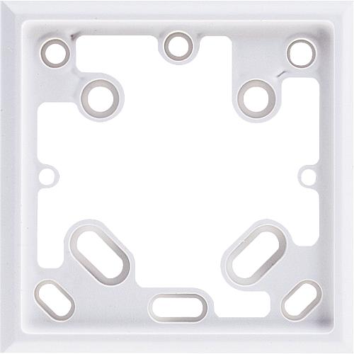 Plastic adapter frame ARA 1 E suitable for easy 2, easy 3, easy lim clock thermostats Standard 1