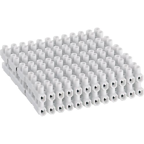 Terminal block PVC 12 piece 2.5mm2 1 x 10 strip bag