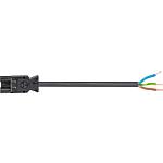 Cable assembly GST18i3, 3-pole, 10.2 mm