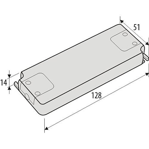 Transformateur pour lampes encastrées