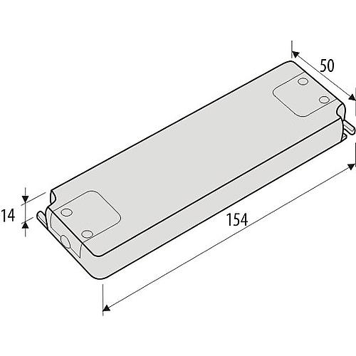 Transformer for recessed luminaries