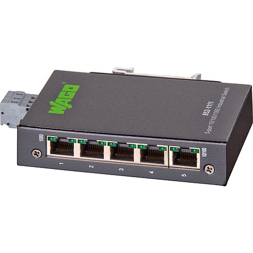 Commutateur ECO industriel, 5 ports 1000Base-T