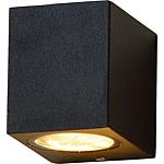 Angular external wall light