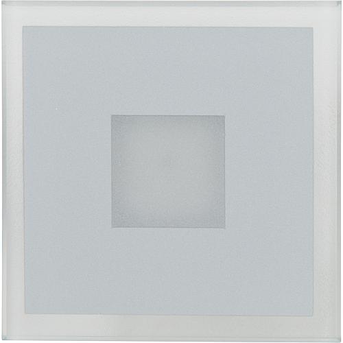 Einbauleuchte Brillanza BZK-230/AL/BC, 230V, Aluminium, 75x75x44mm