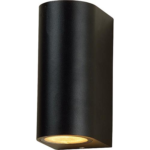 Round external wall light