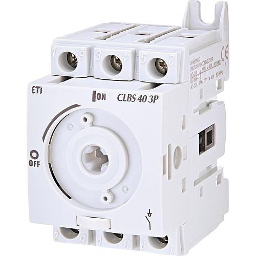 Switch-disconnector ETI, CLBS 40A 3P, without switch lever